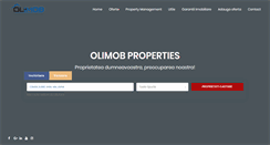Desktop Screenshot of olimob.ro